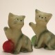 Hrající si kočička (2 barvy) – baleno v sáčku