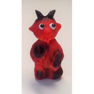 Čertík malý červený - marcipánová figurka - baleno v sáčku - marcipán