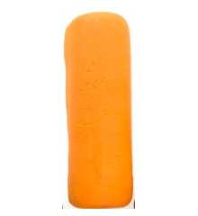 Barevná cihlička marcipánu oranžová 100g - pravý marcipán z mandlí